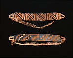 Tumpline, Unrecorded Ancestral Pueblo artist, Yucca fiber, native cotton, dogbane, pigments, Ancestral Pueblo